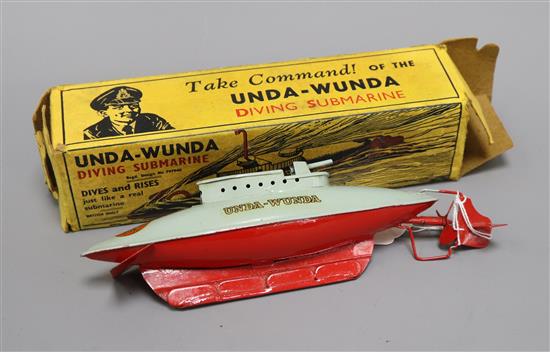 A Sutcliffe Unda-Wunda model boxed